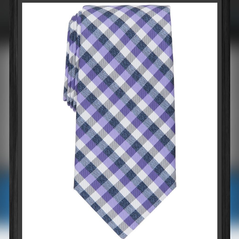 Club Room Silva Check Tie